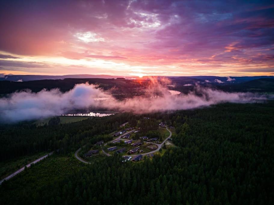 Villa Langroesta; Ruime Blokhut Grenzend Aan Bos Hagfors Exterior foto